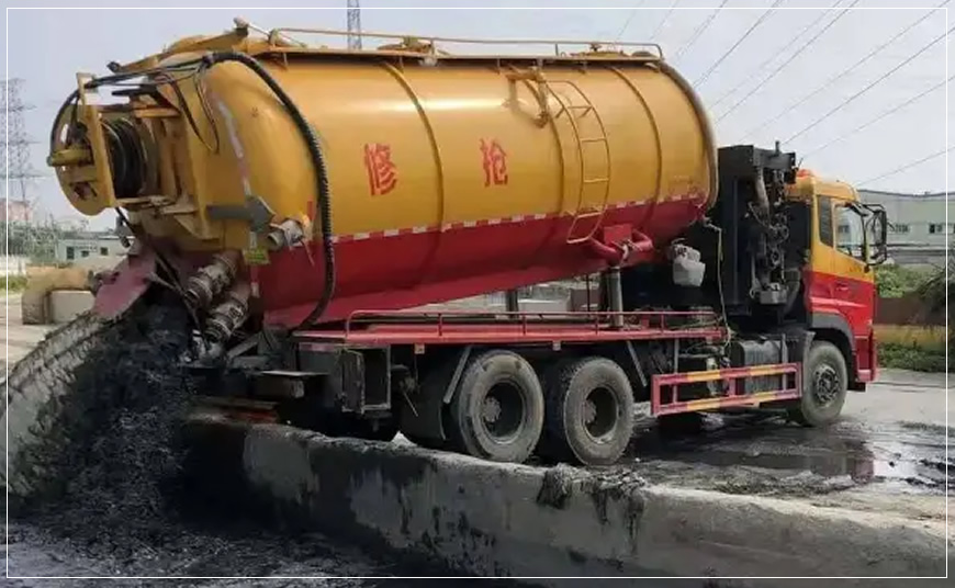 华州沉淀池清理案例